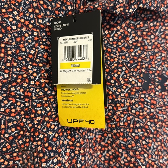 Under Armour USA Playoff Printed Polo size M - Picture 3 of 3